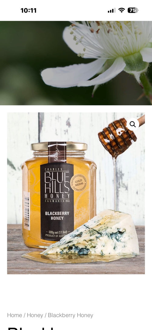 Blue Hills Blackberry Honey